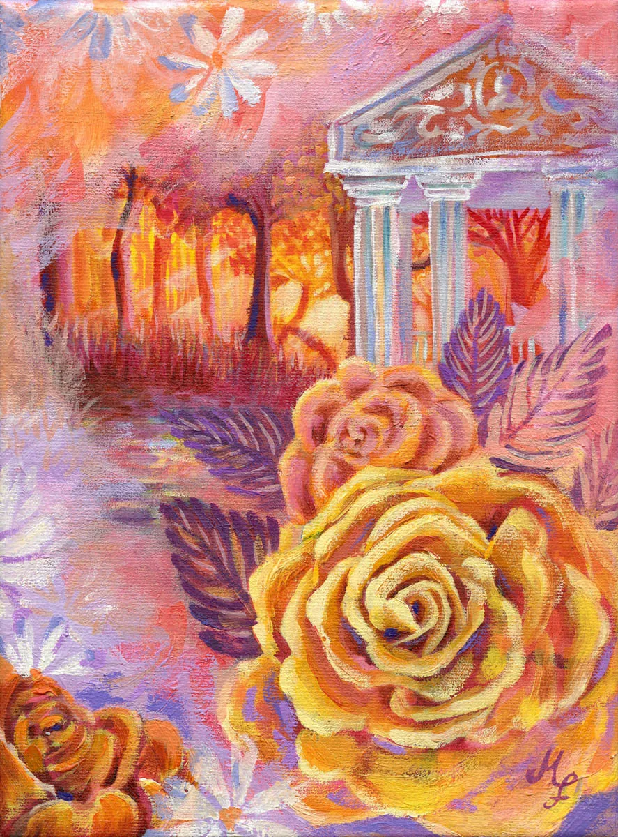 Im Rosengarten